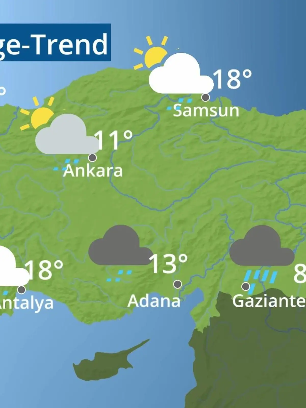 Bild zu: "Türkei: Wie wird das Wetter?"