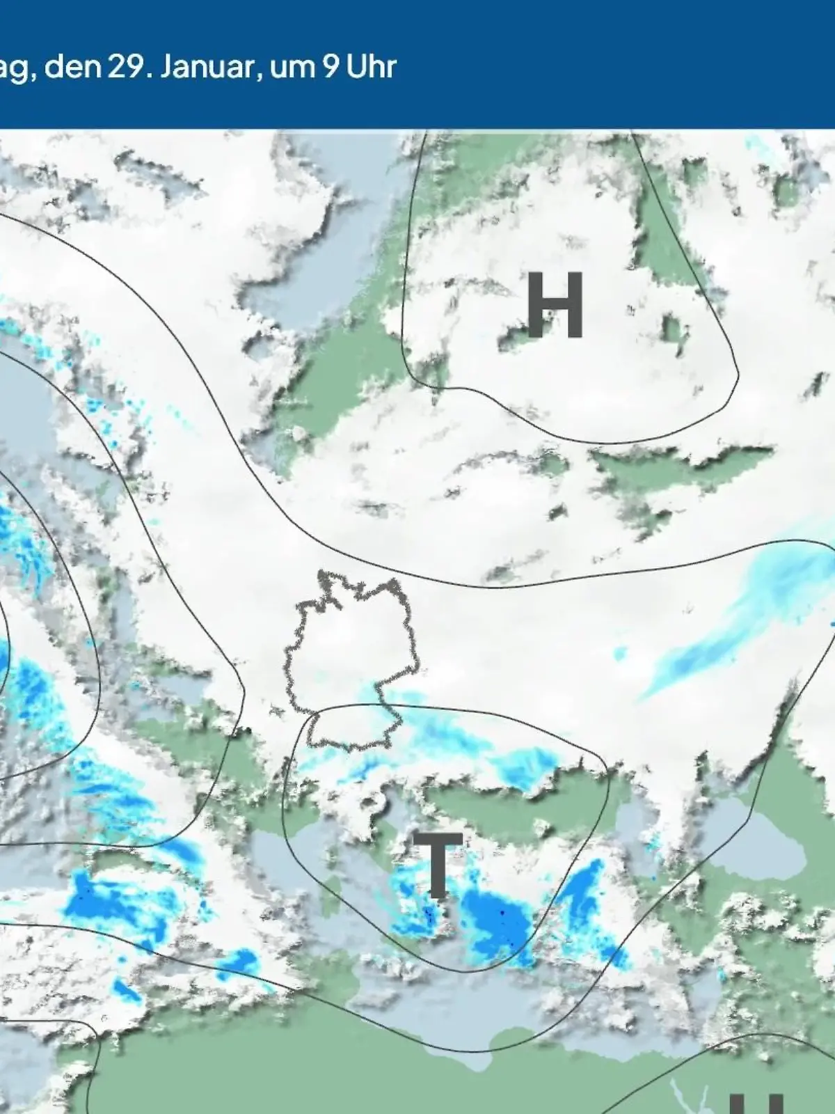 Bild zu: "Die Wetterlage der kommenden 5 Tage"
