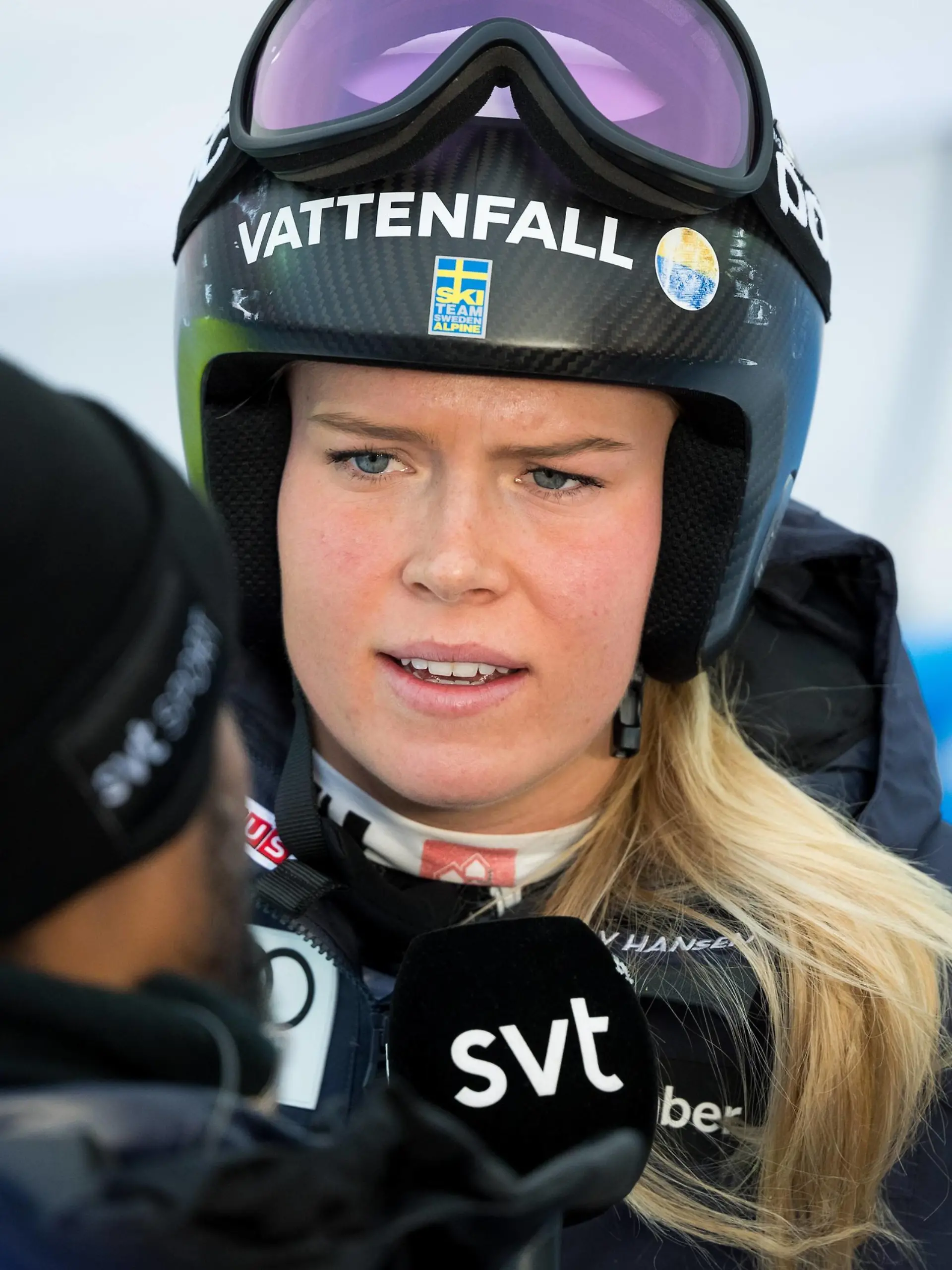 190210 Lisa Hörnblad of Sweden after the women s downhill during the FIS Alpine World Ski Championships on February 10, 2019 in üre. *** 190210 Lisa Hörnblad of Sweden after the women s downhill during the FIS Alpine World Ski Championships on February 10 2019 in \u0081re, PUBLICATIONxNOTxINxDENxNORxSWExFINxAUT Copyright: DANIELxSTILLER BB190210DS081  
