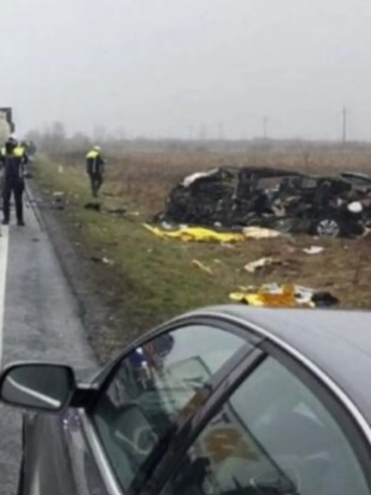 Bild zu: "Sieben griechische Fans sterben bei Horror-Unfall"