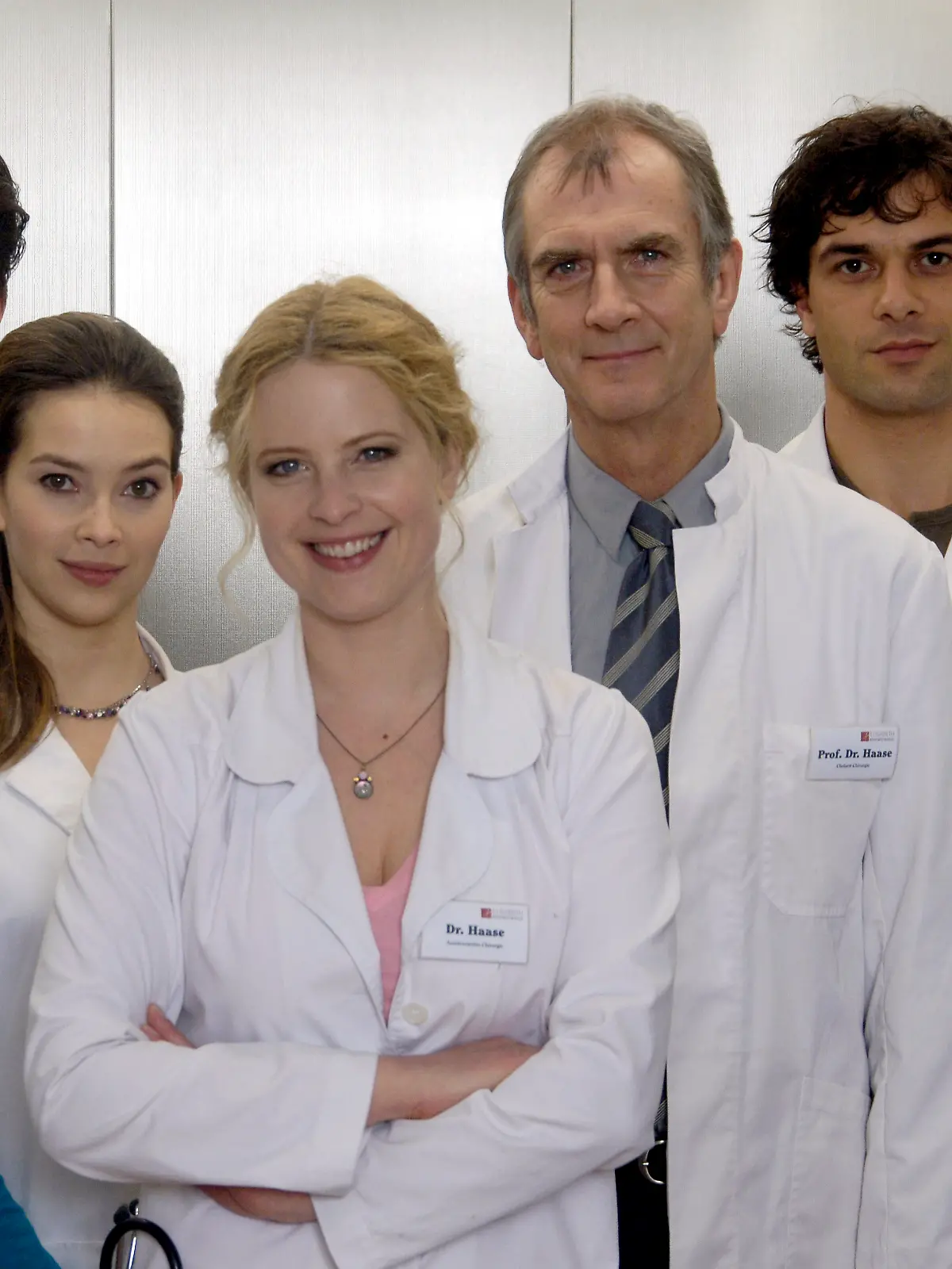 Die Schauspieler (v. l.) Florian David Fitz, Laura Osswald, Diana Amft...