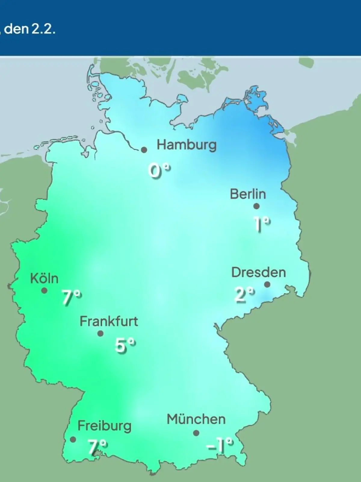 Bild zu: "Im Video: Temperatur-Vorhersage"