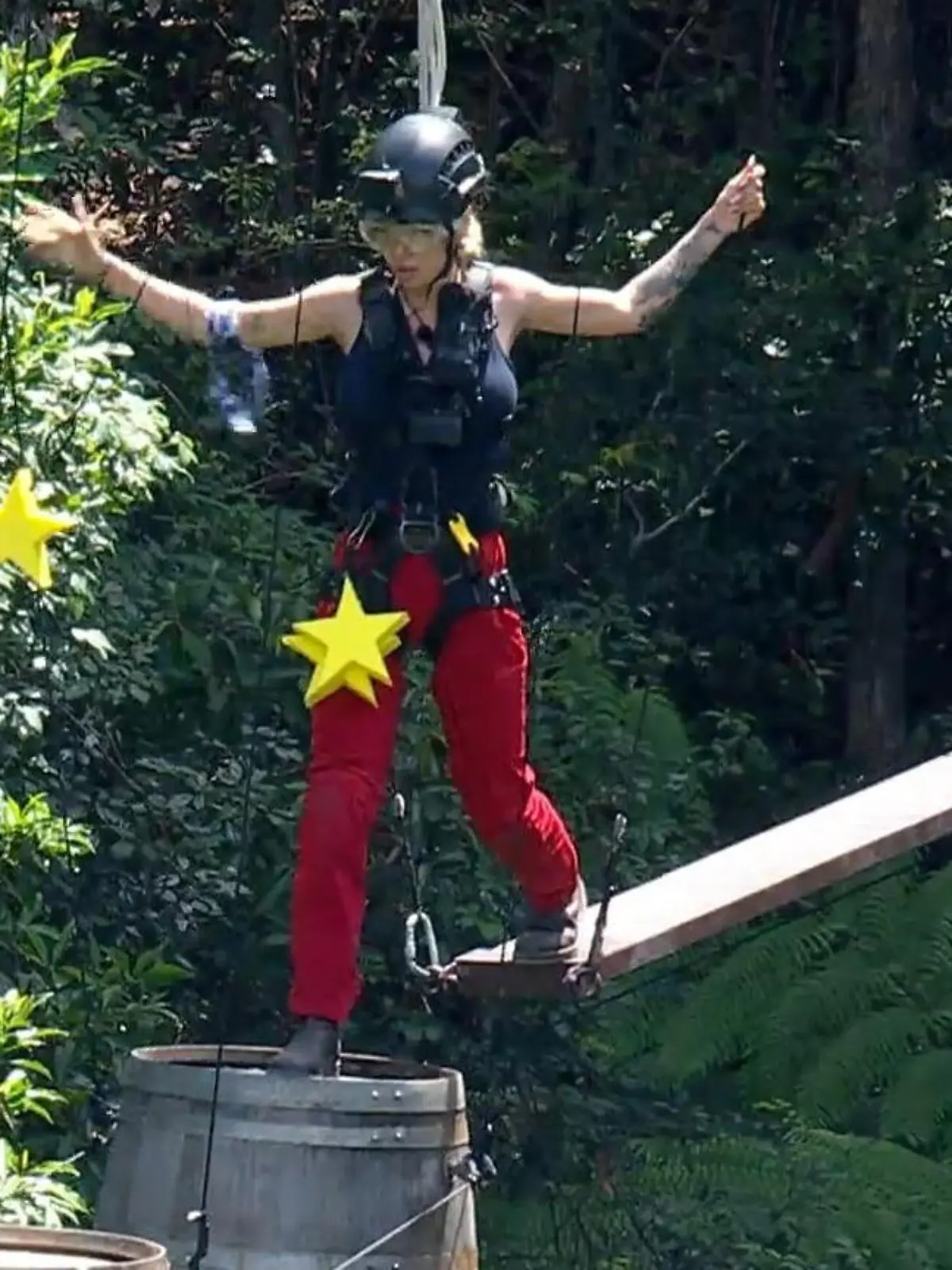 Ariel in der Dschungelprüfung