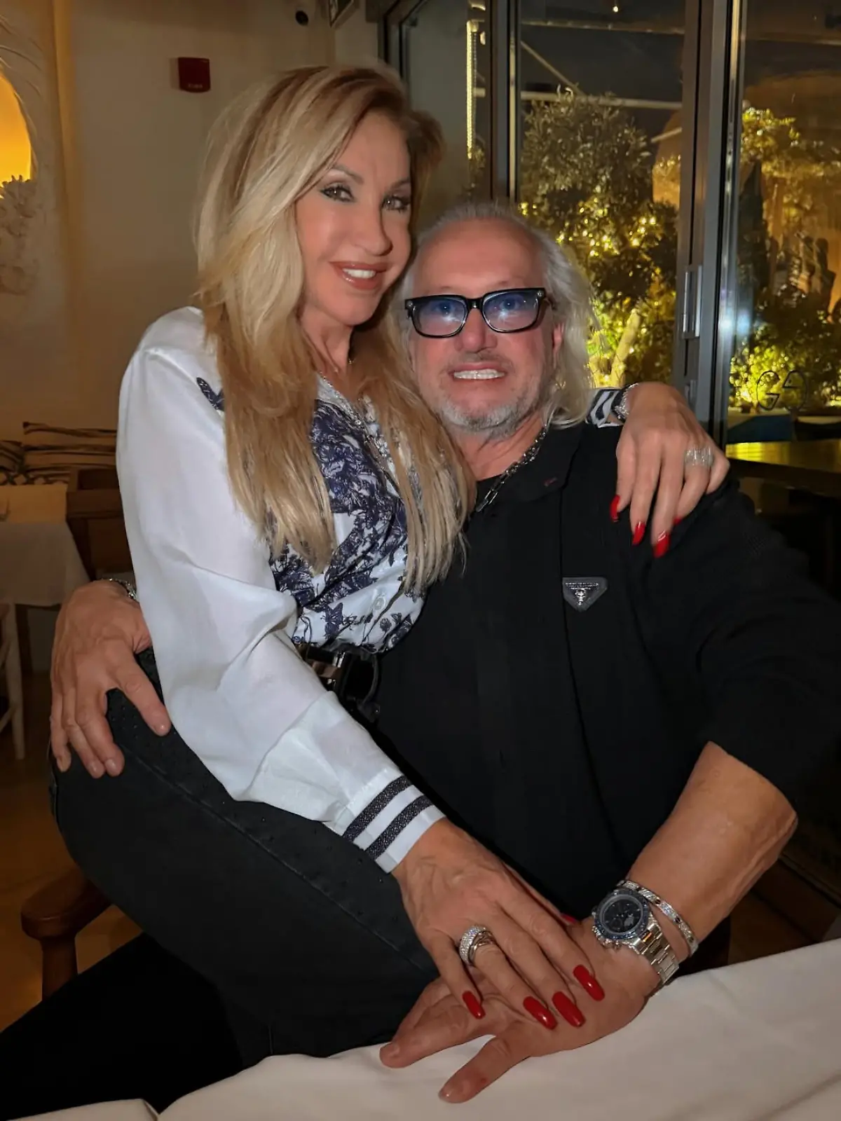 Ein Schnappschuss von der Geburtstagsfeier: Robert und Carmen Geiss sind seit 1994 verheiratet.