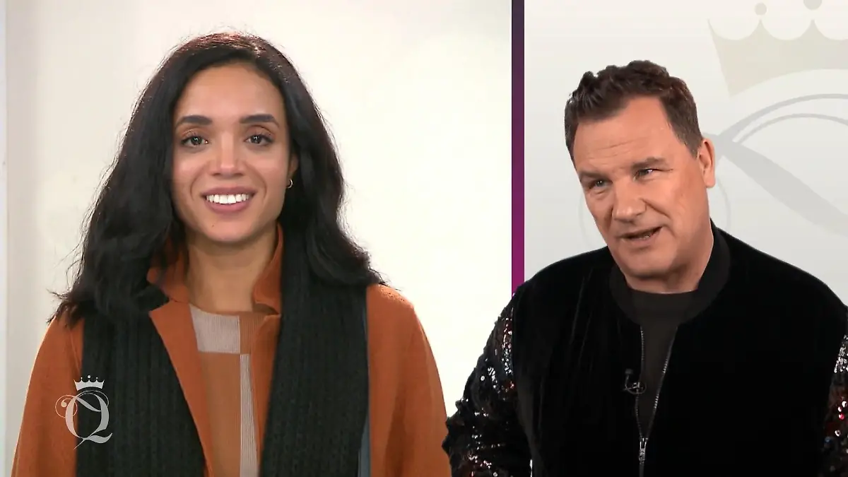 Walaa im eleganten Business Look Ein bisschen zu brav?