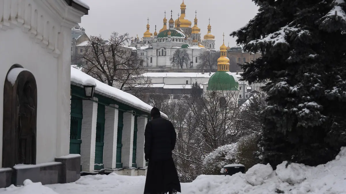 Kiew im Schnee (Symbolfoto)