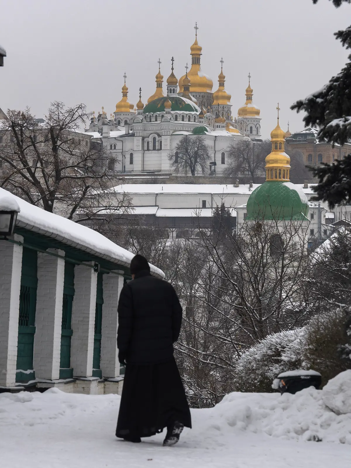 Kiew im Schnee (Symbolfoto)