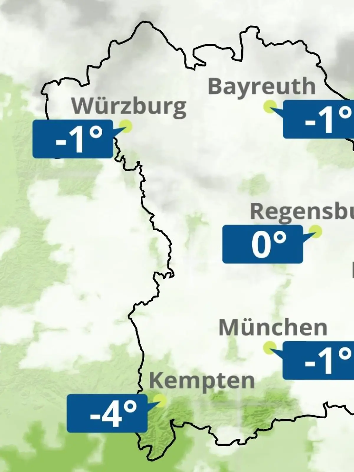 Bild zu: "Bayern: Wie wird das Wetter?"