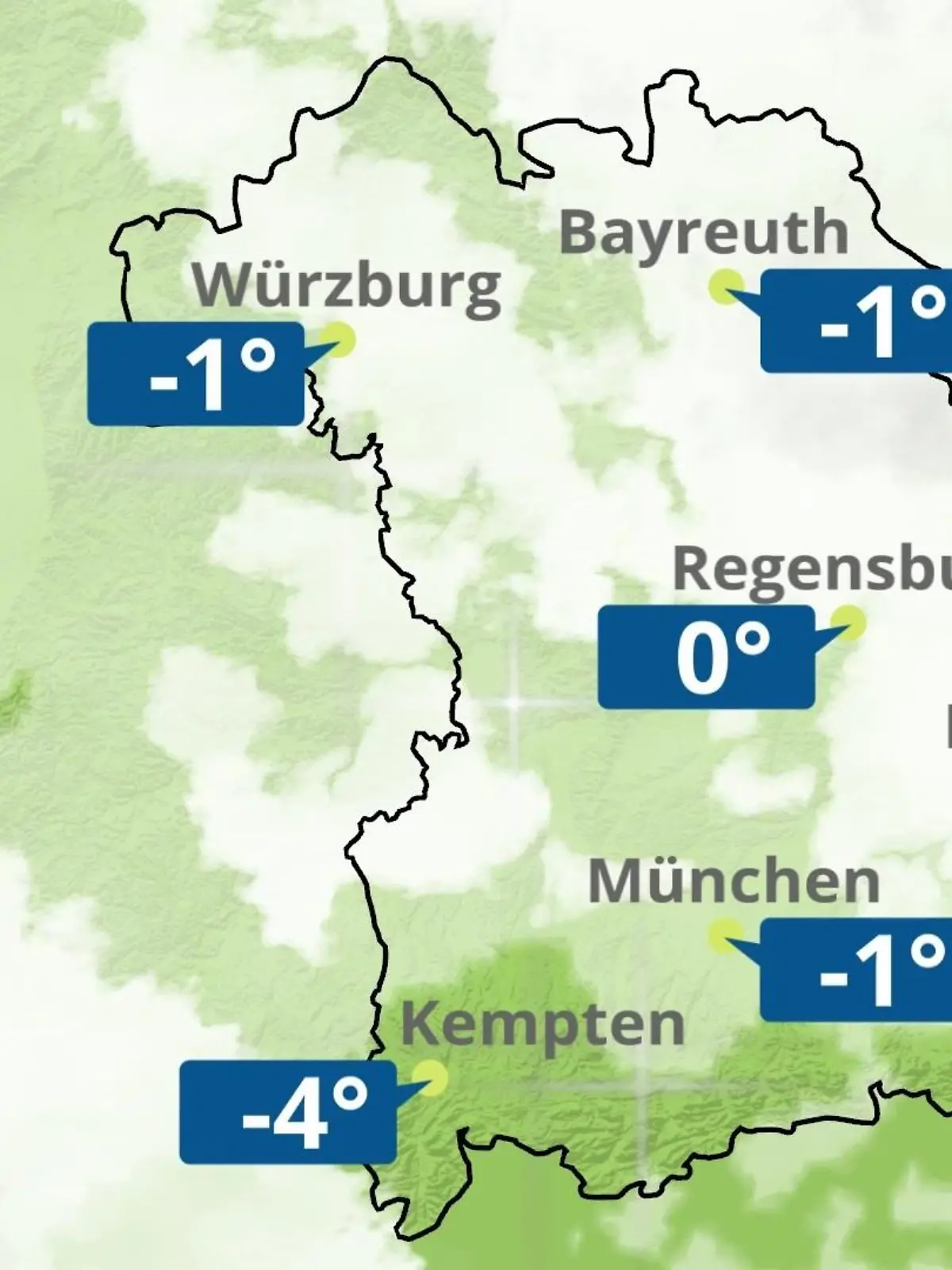 Bild zu: "Bayern: Wie wird das Wetter?"