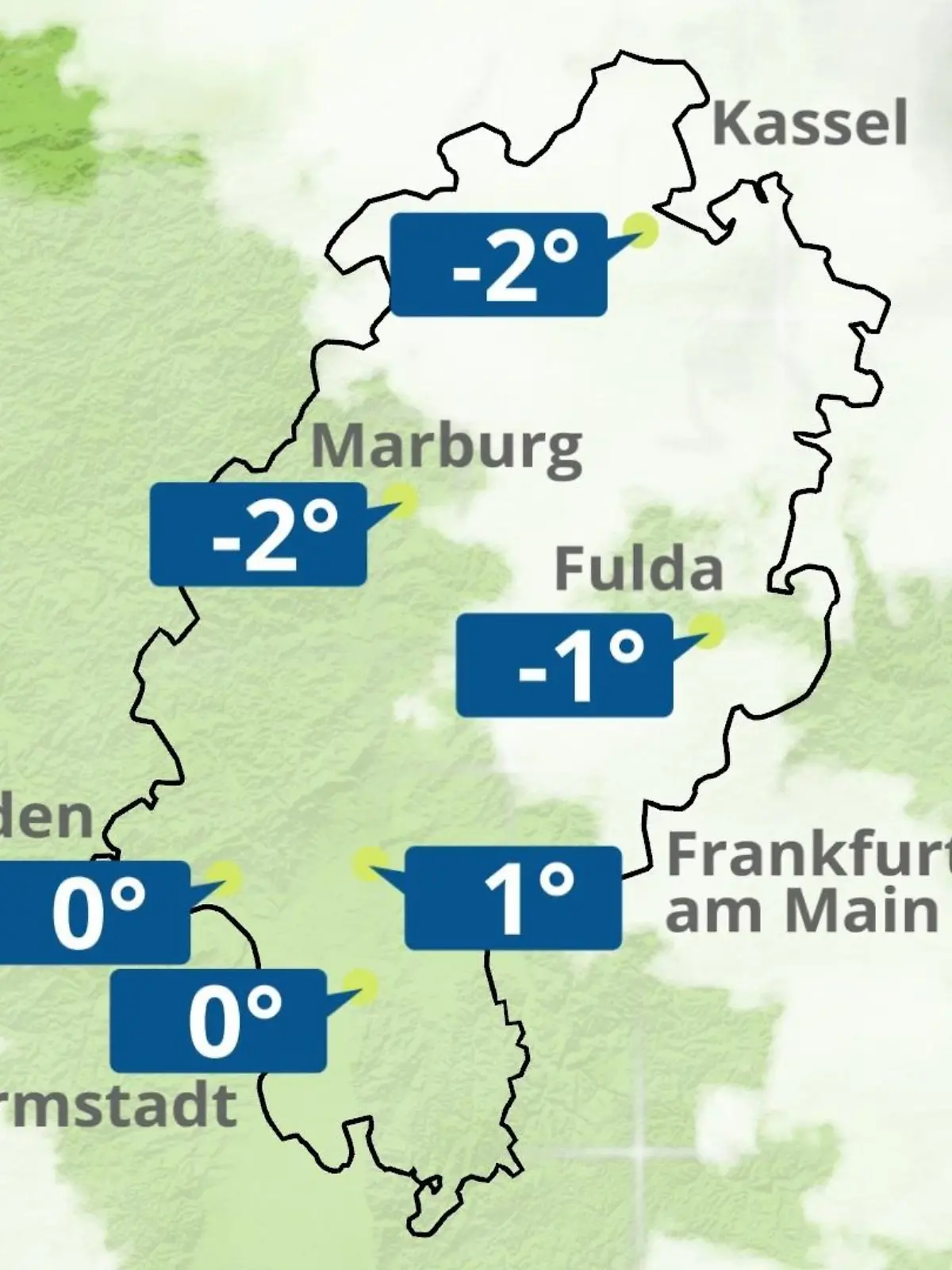 Bild zu: "Hessen: Wie wird das Wetter?"