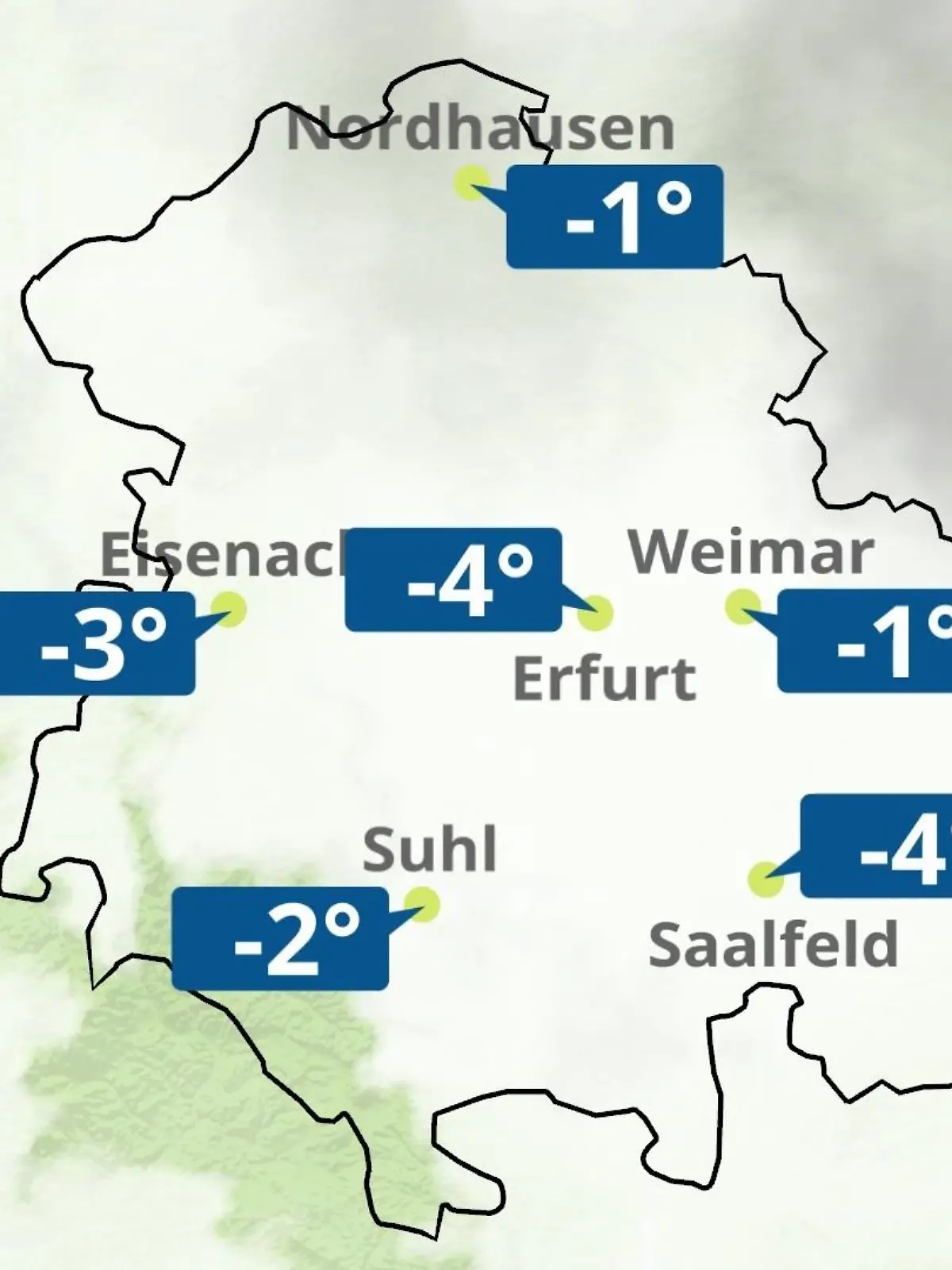 Bild zu: "Thüringen: Wie wird das Wetter?"