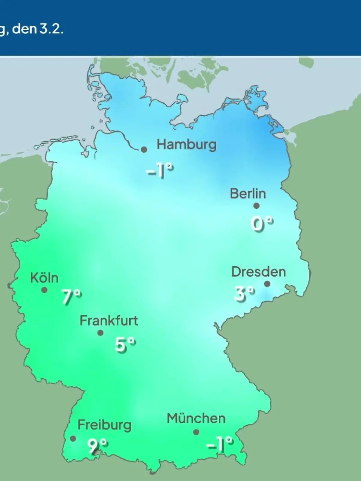 Bild zu: "Im Video: Temperatur-Vorhersage"