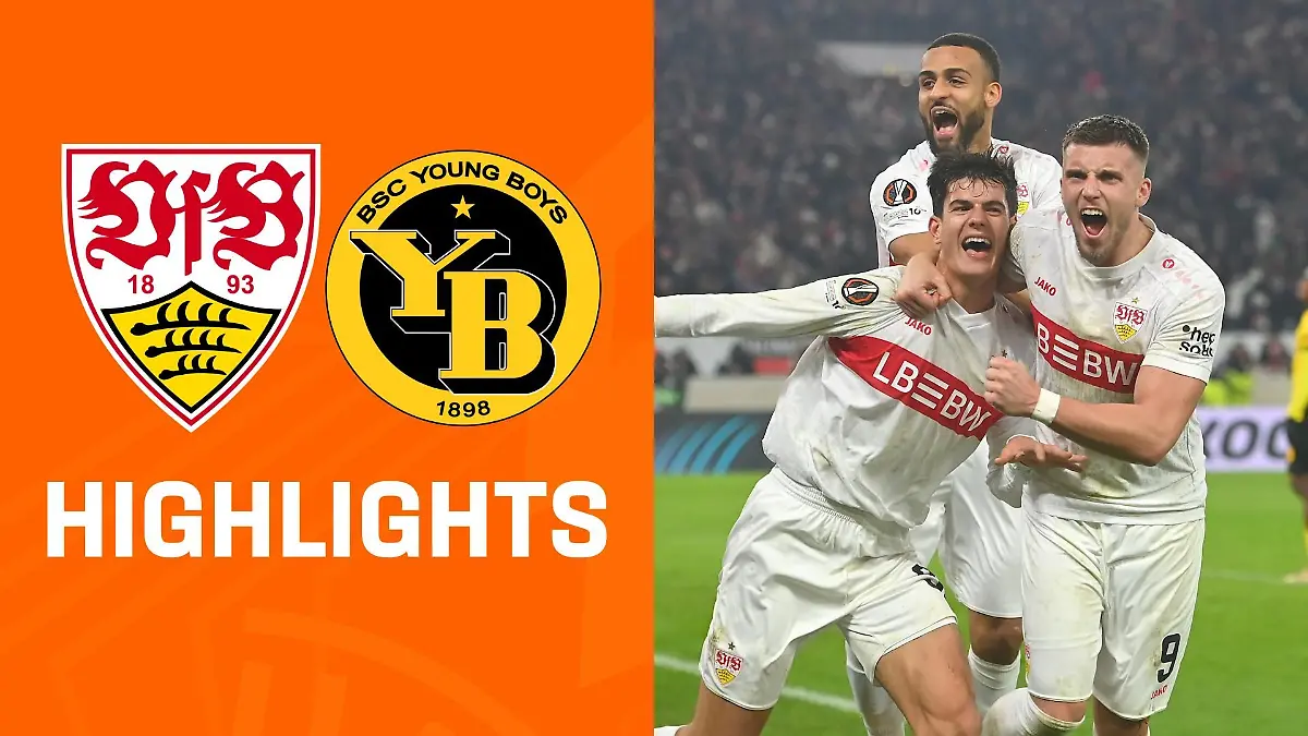 Highlights: VfB Stuttgart vs. Young Boys Bern