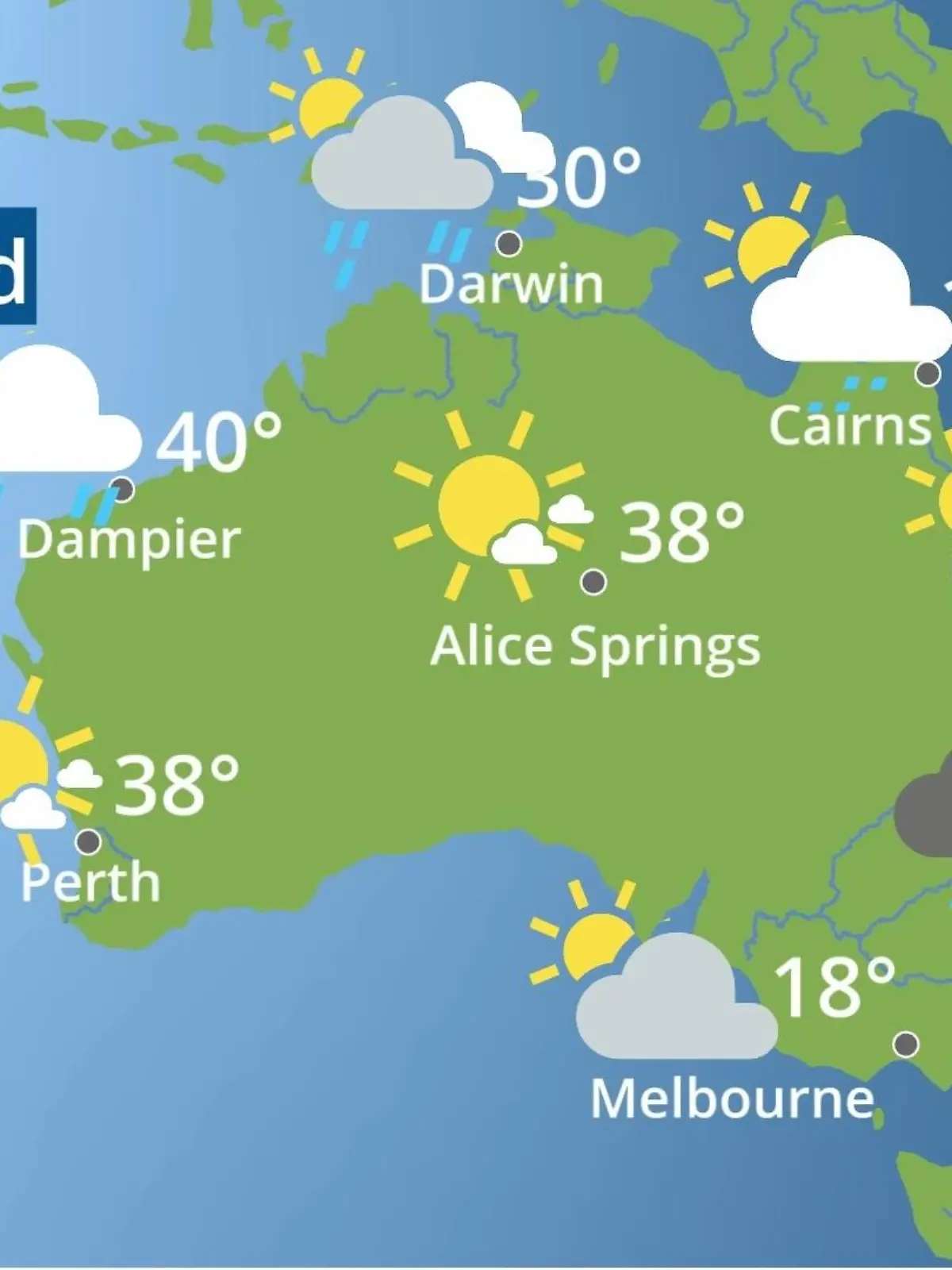 Bild zu: "Australien: Wie wird das Wetter?"