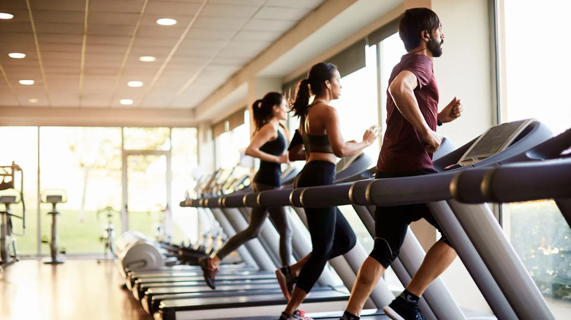 Fitnessstudio Laufband