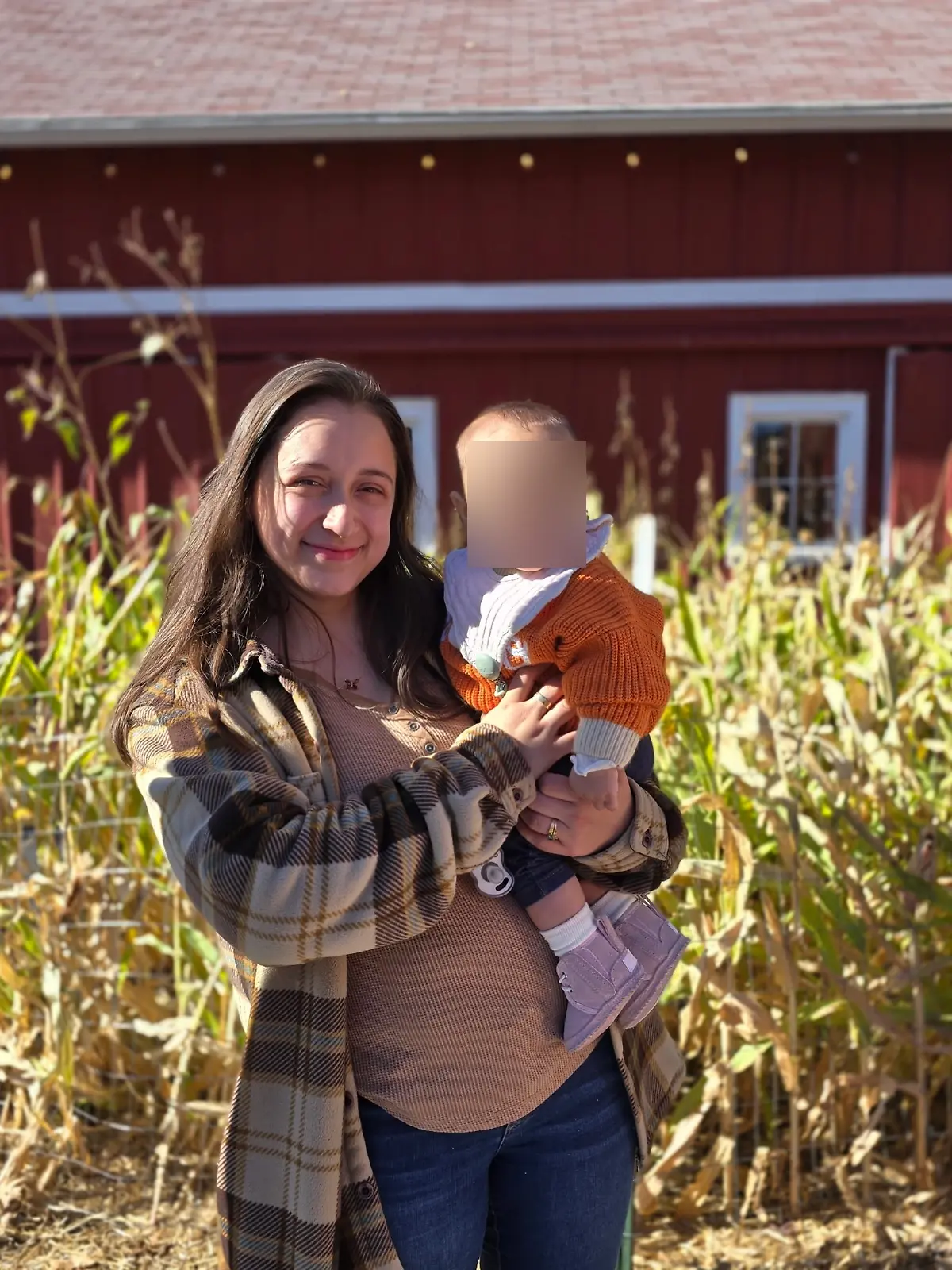 Eliza Morales mit ihrer Tochter 