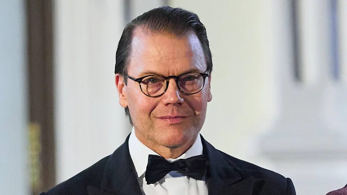 Berlin, Deutschland, 21.10.2024: Schloss Bellevue: Abendessen anlässlich des 25. Jubiläums der Nordischen Botschaften: Olof Daniel Westling Bernadotte, Prinz von Schweden