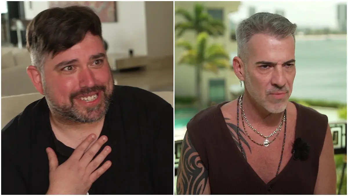 Mirjas Dschungelbegleiter Dominik Laux übersetzt für Gils Cousin Tzviki die Dschungelfolgen. 