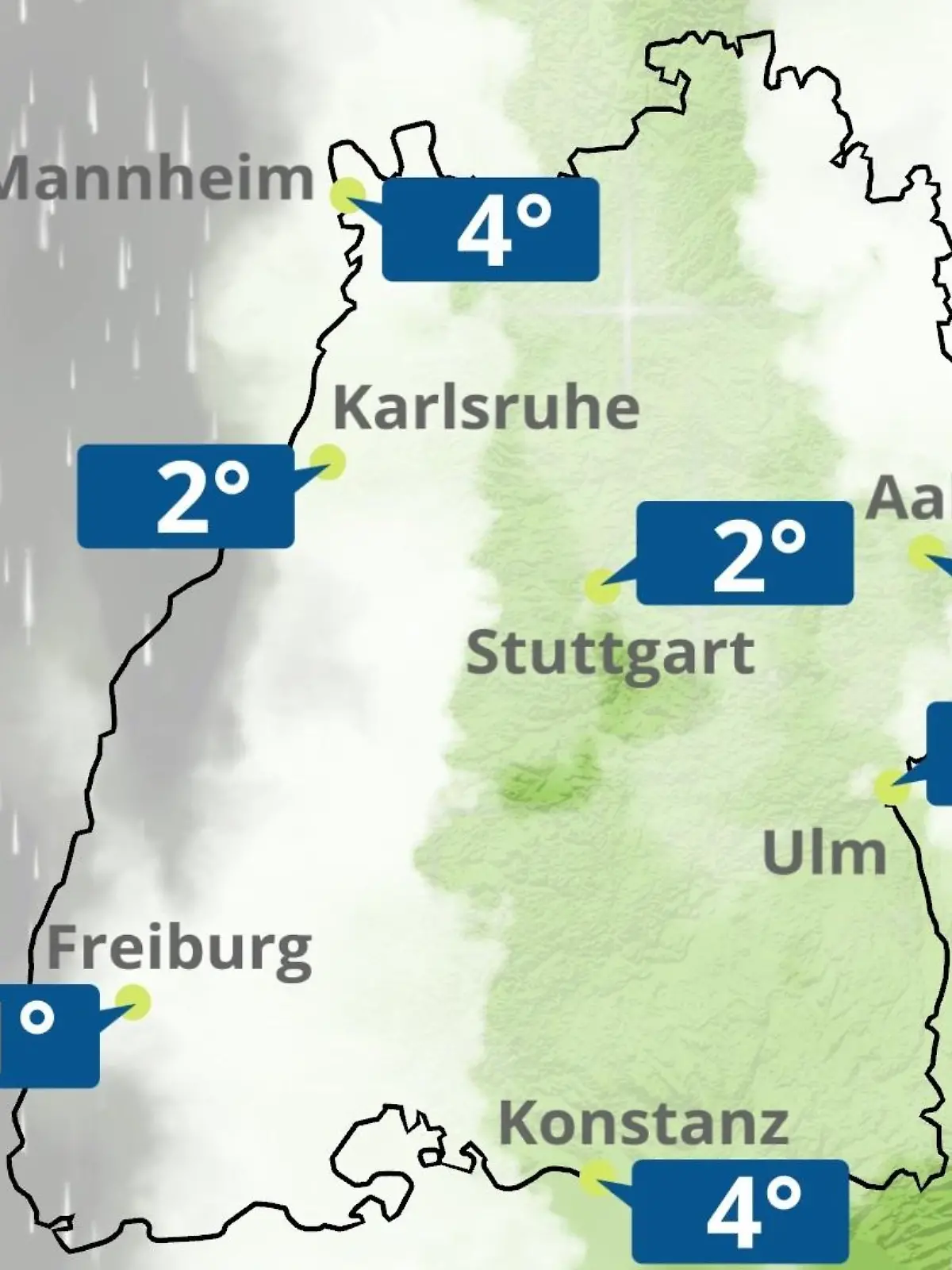 Bild zu: "Baden-Württemberg: Wie wird das Wetter?"