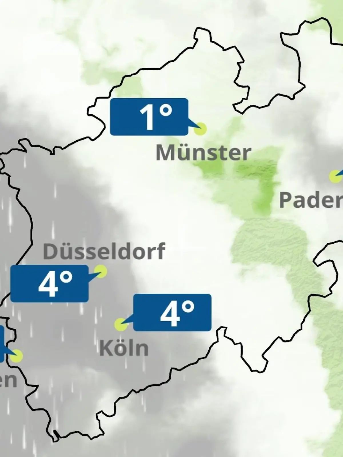Bild zu: "Nordrhein-Westfalen: Wie wird das Wetter?"