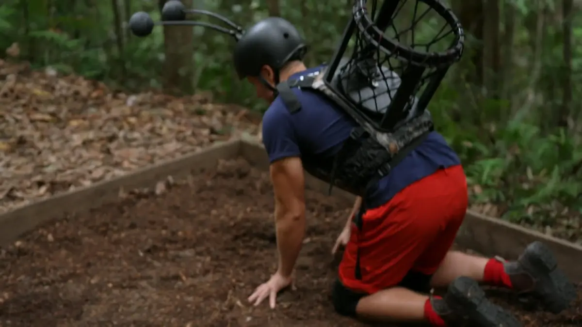 "Der hat 'nen knackigen Hintern!" Patrick begeistert Hubert bei der Schatzsuche Patrick voll im Element