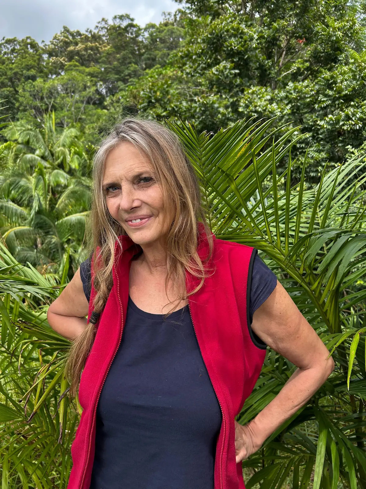 Nicole Belstler-Boettcher nach ihrem Dschungelcamp-Aus.