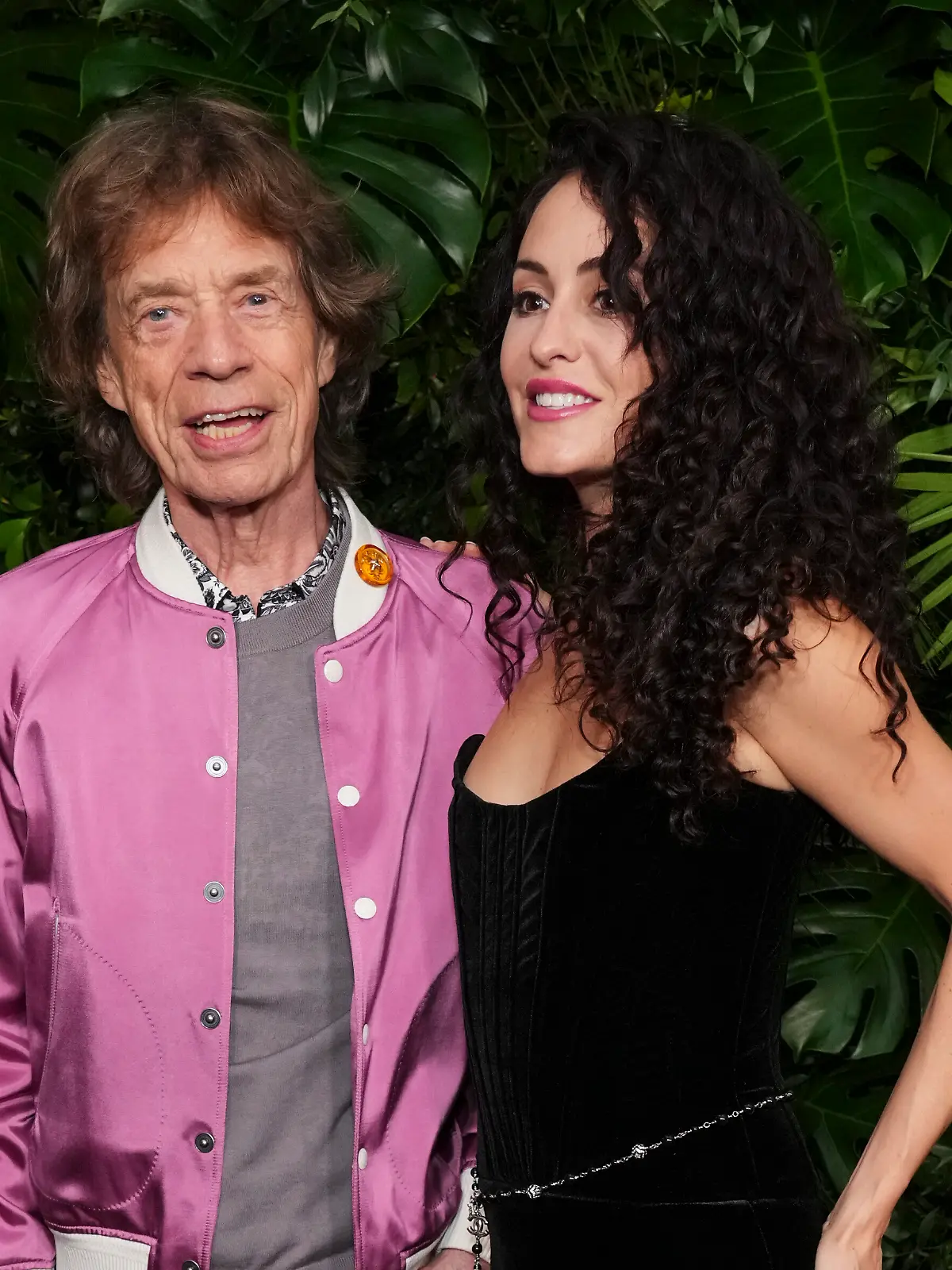 Mick Jagger und Tochter Elizabeth (achivfoto, März 2025)