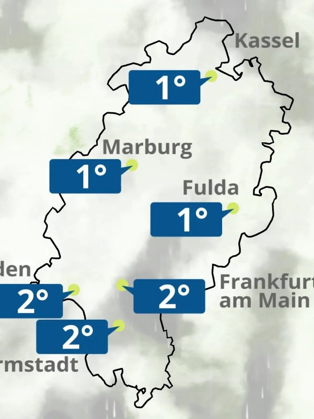 Bild zu: "Hessen: Wie wird das Wetter?"