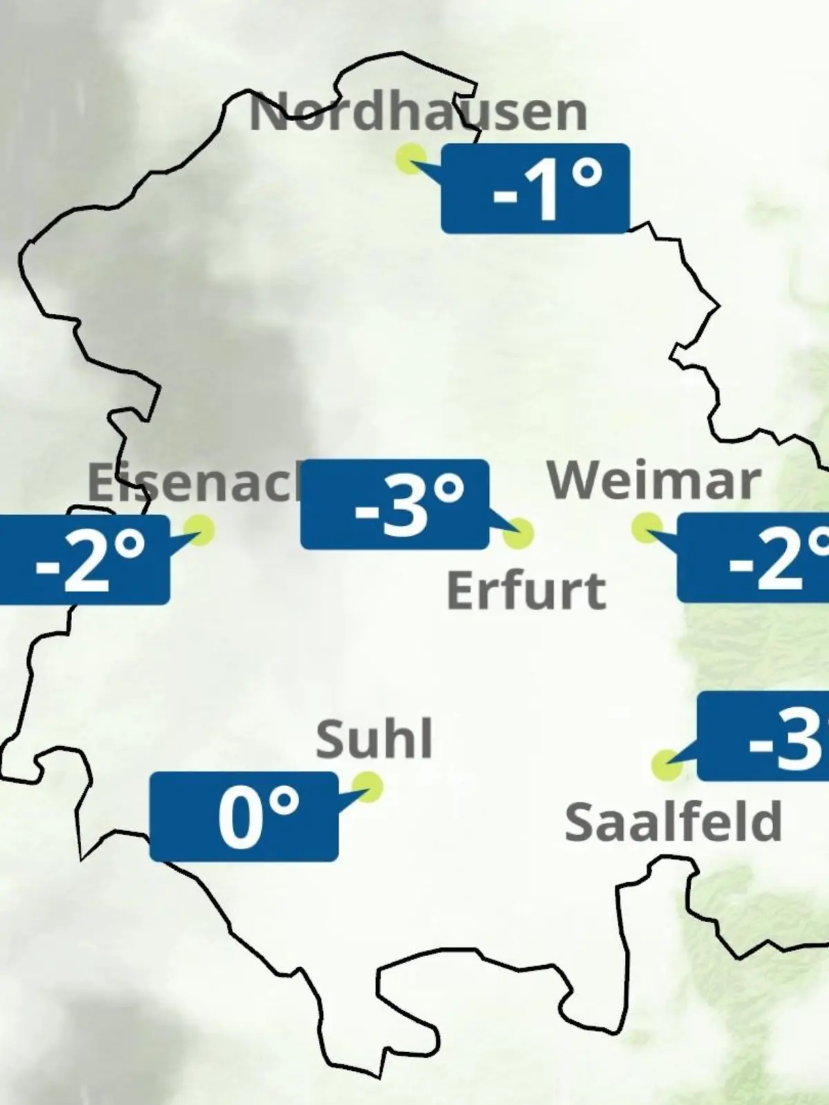 Bild zu: "Thüringen: Wie wird das Wetter?"