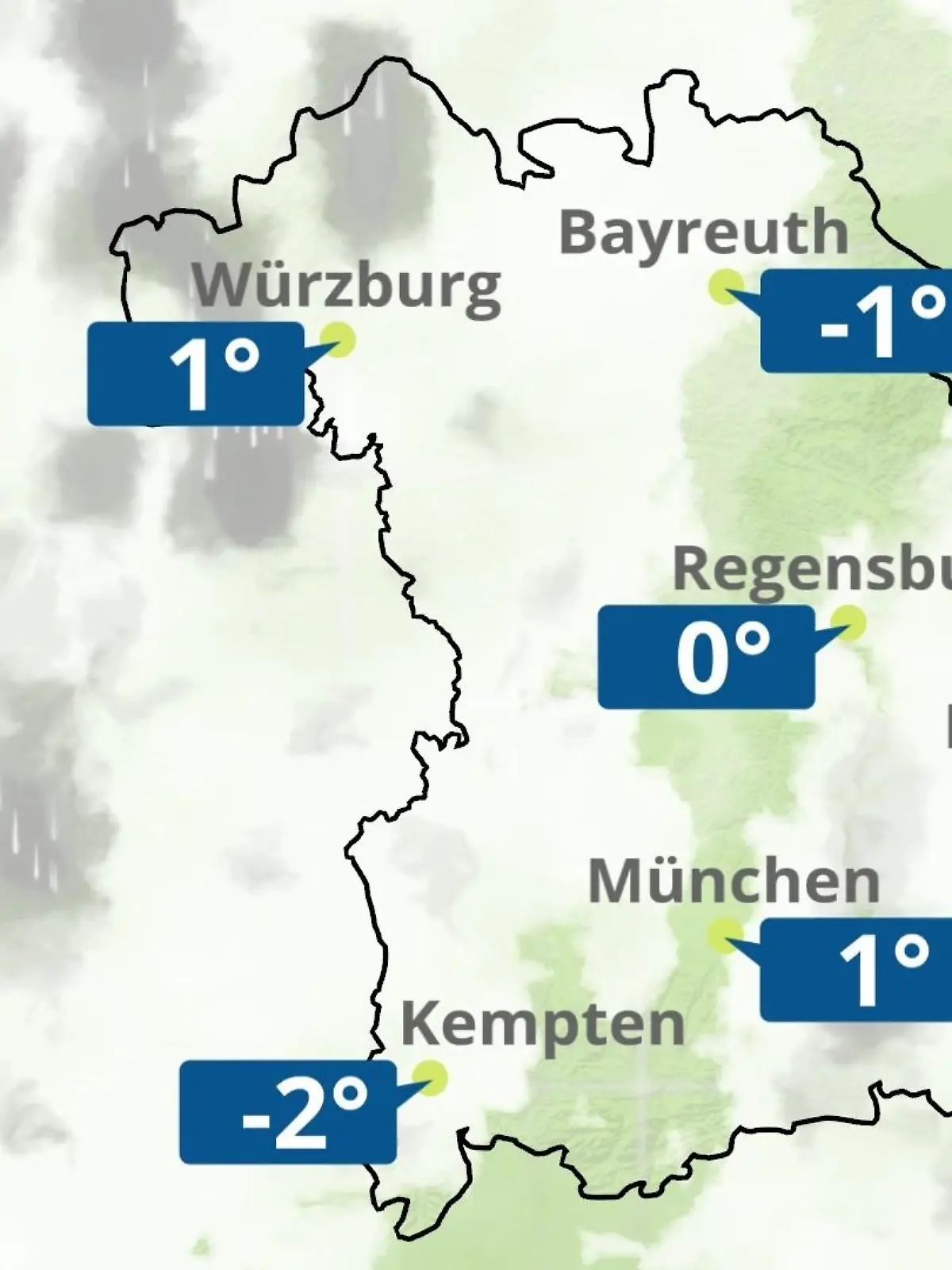 Bild zu: "Bayern: Wie wird das Wetter?"