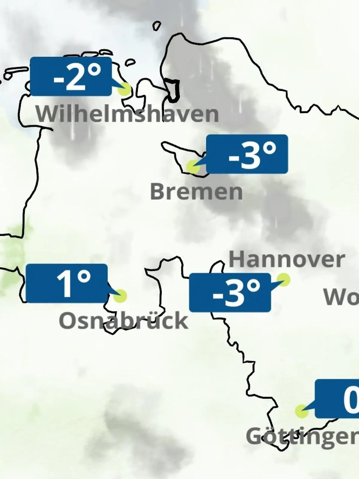 Bild zu: "Bremen und Niedersachsen: Wie wird das Wetter?"