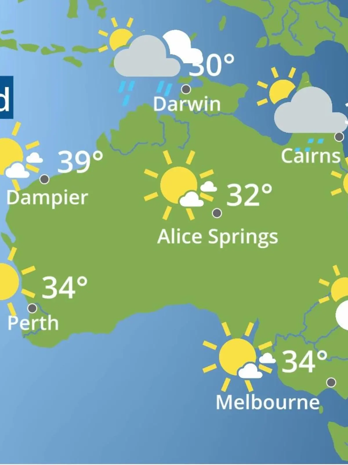 Bild zu: "Australien: Wie wird das Wetter?"