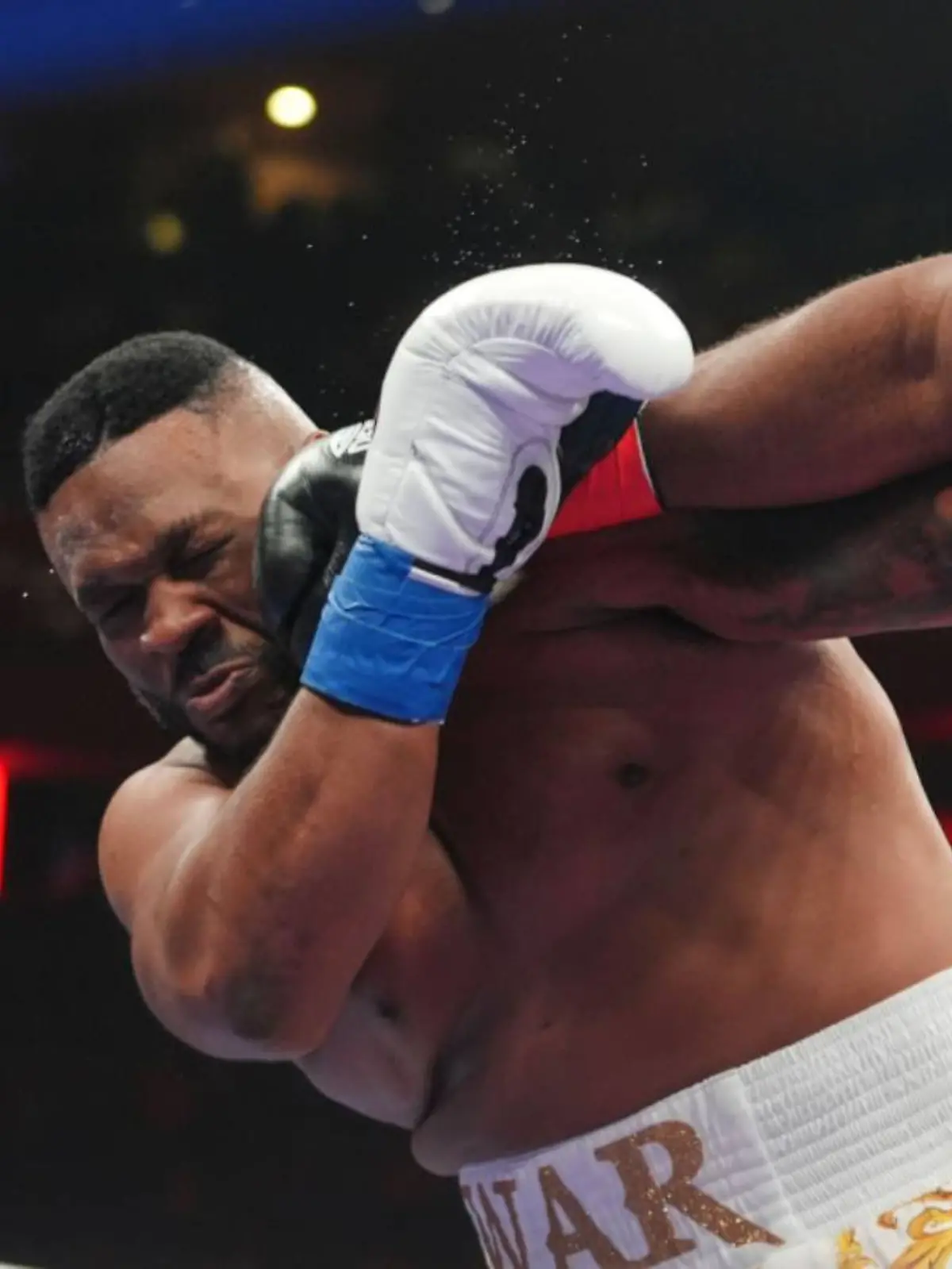 Boxer Miller links mit Haarteil, rechts „oben ohne”