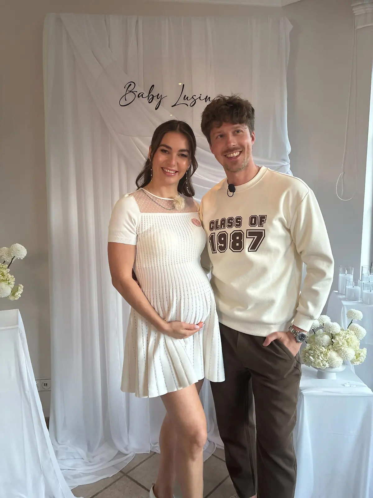 Bild zu: "Gender Reveal Party bei den Lusins! Baby Nr. 2 wird ein..."