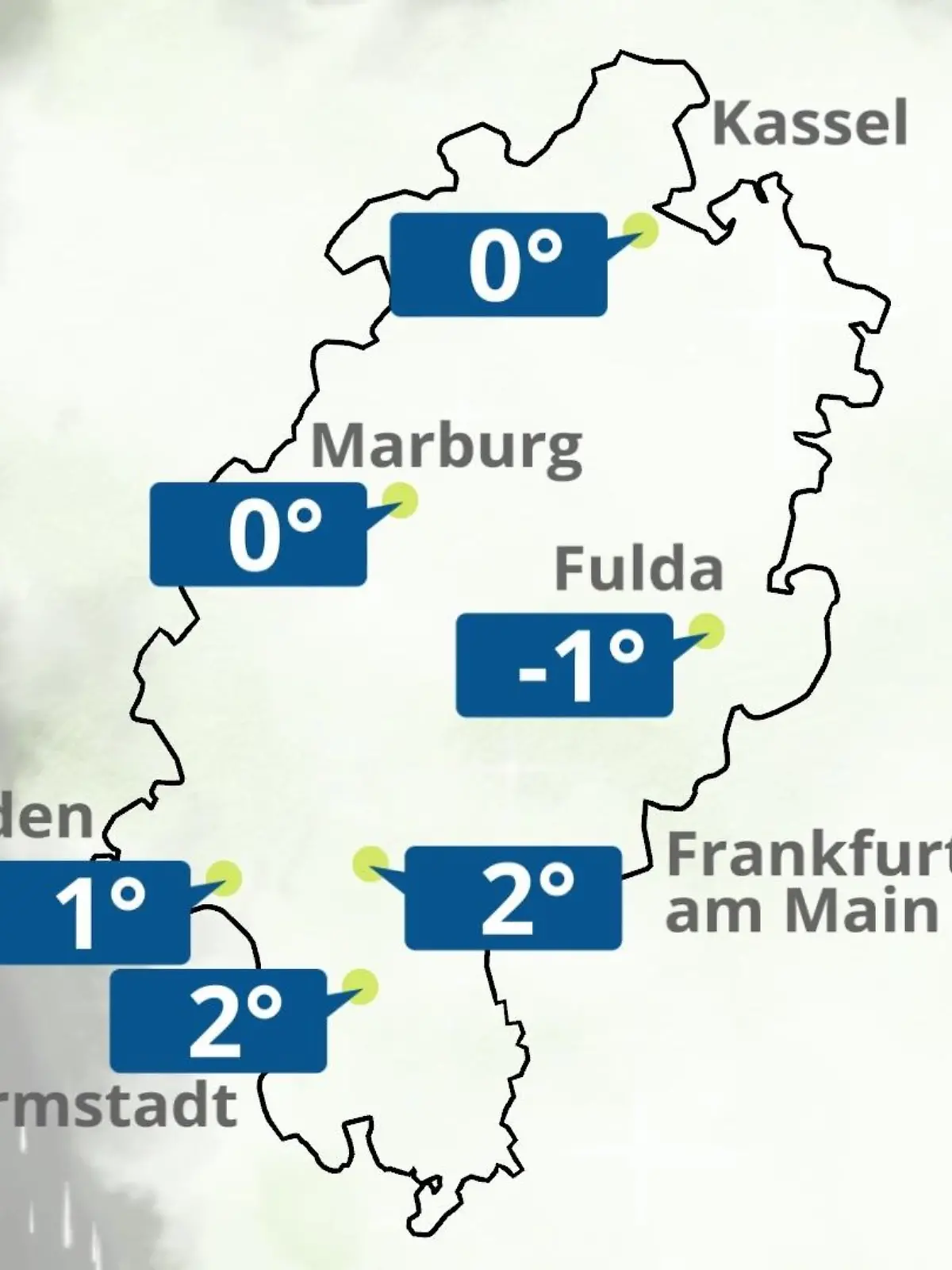 Bild zu: "Hessen: Wie wird das Wetter?"