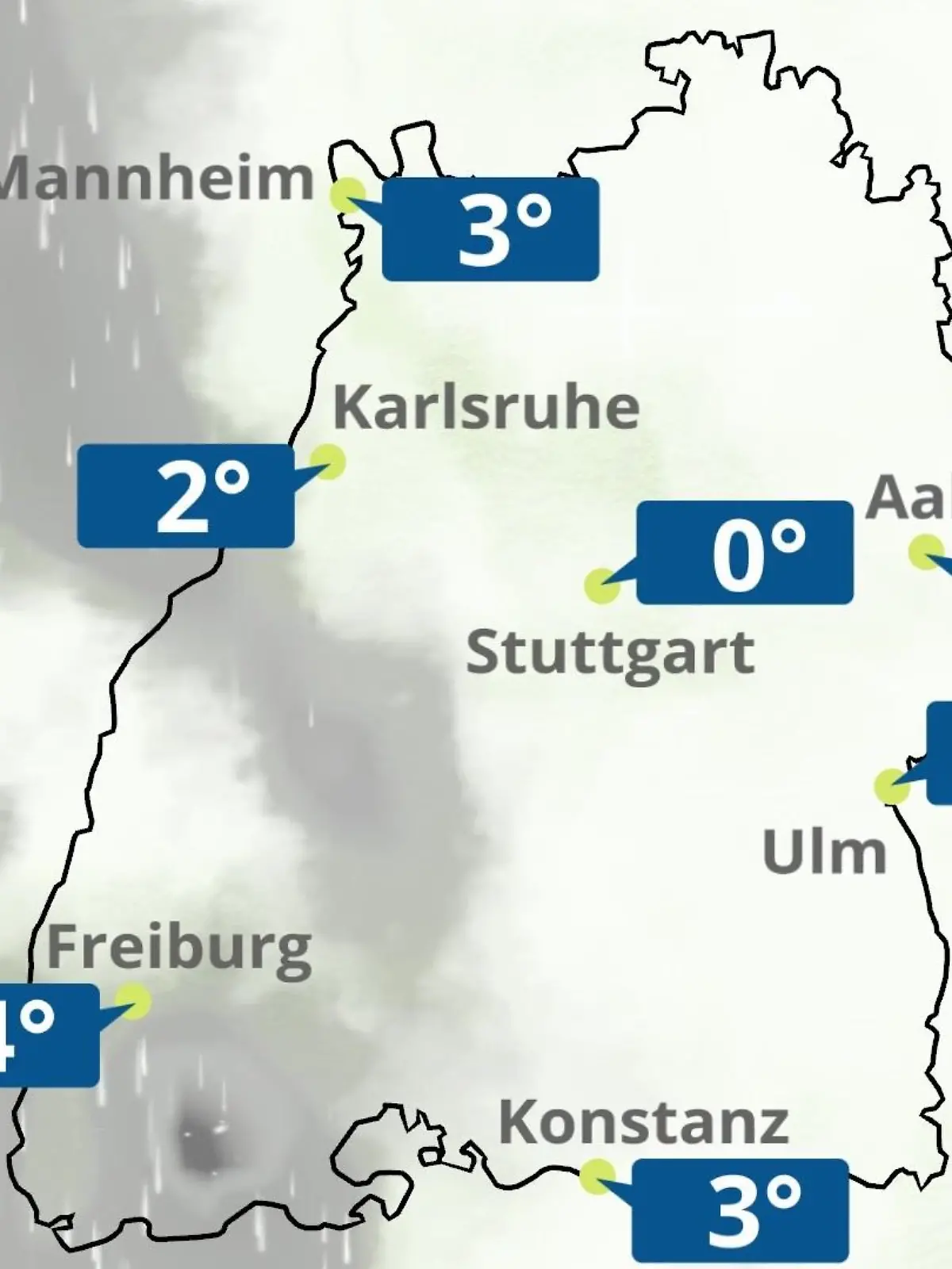 Bild zu: "Baden-Württemberg: Wie wird das Wetter?"