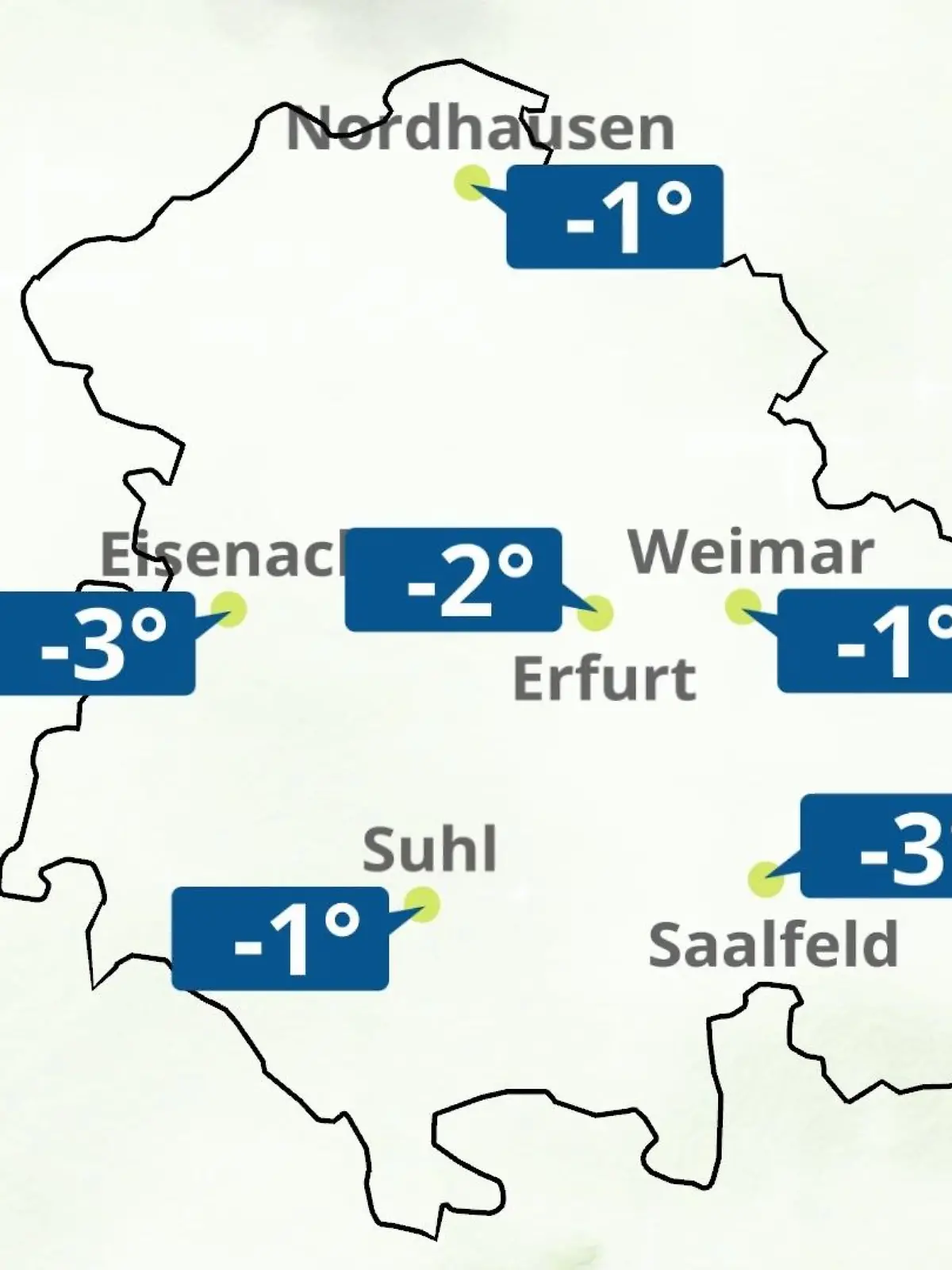 Bild zu: "Thüringen: Wie wird das Wetter?"