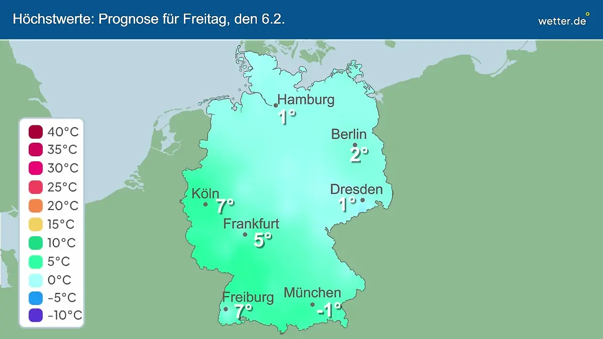 Im Video: Temperatur-Vorhersage Wie warm oder kalt wird es in Deutschland?