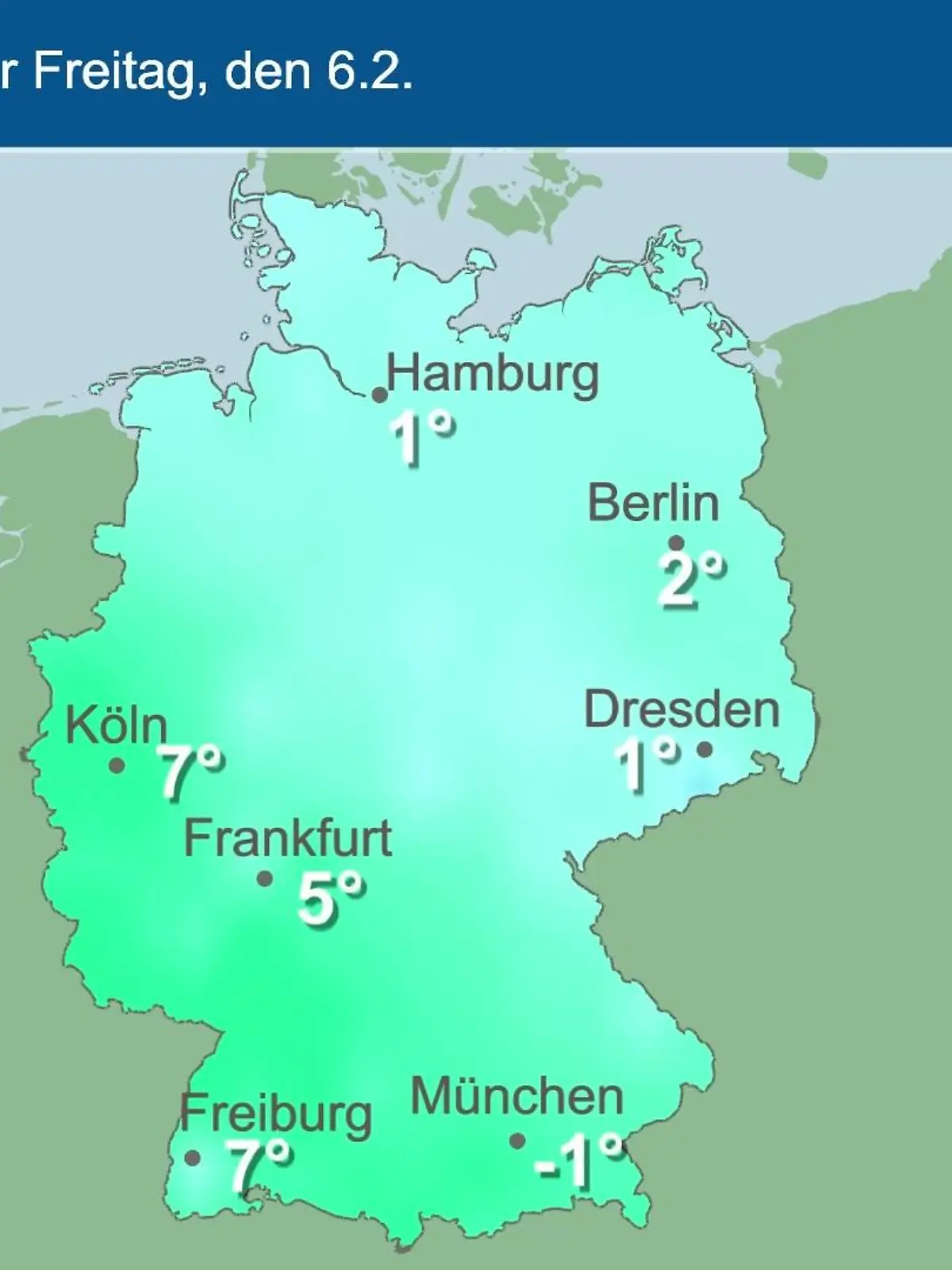 Bild zu: "Im Video: Temperatur-Vorhersage"