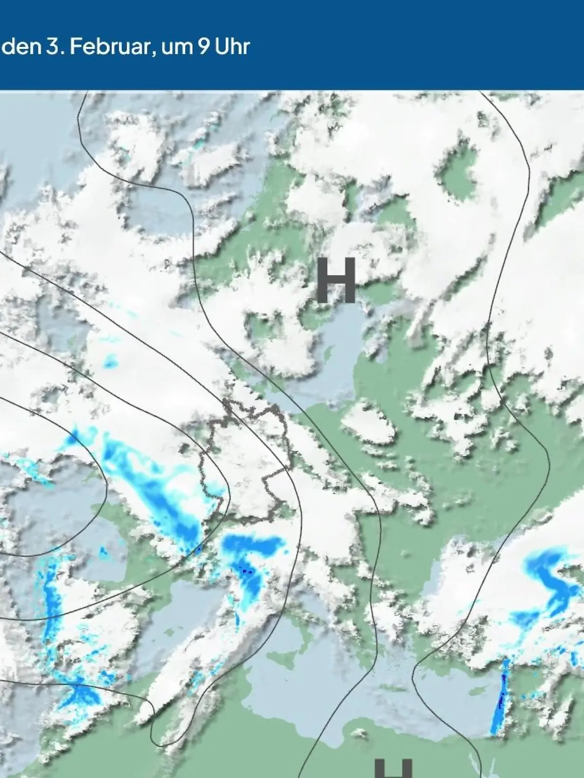Bild zu: "Die Wetterlage der kommenden 5 Tage"