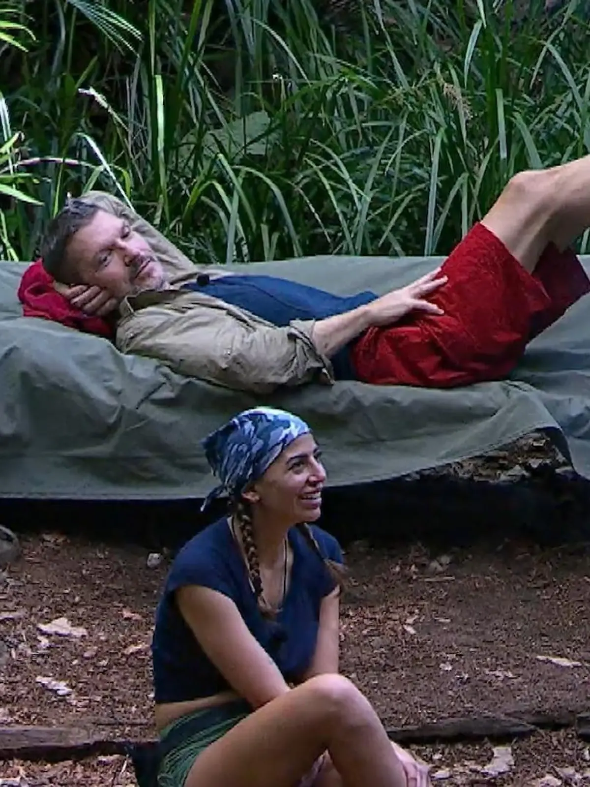 Hardy Krüger im Dschungelcamp