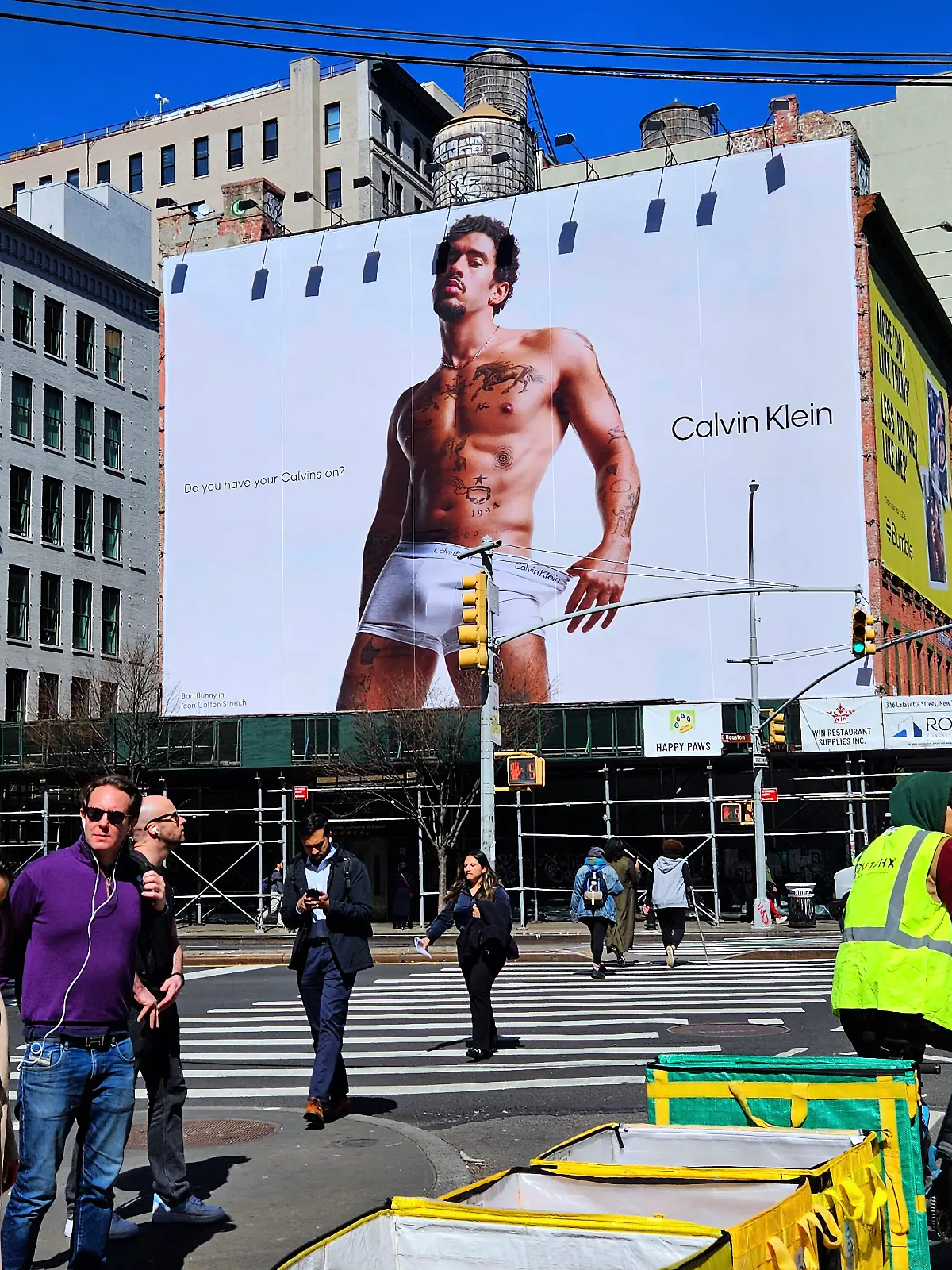 Rapper Bad Bunny ging mit seiner Kampagne für Calvin Klein viral