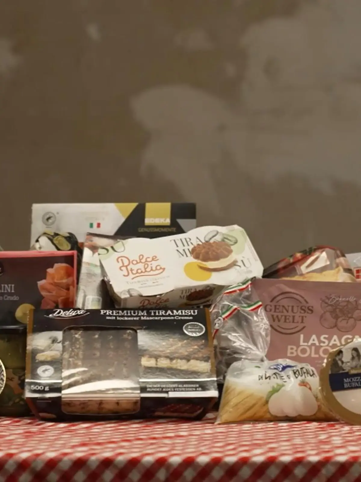 Italienische Produkte aus dem Supermarkt im Test