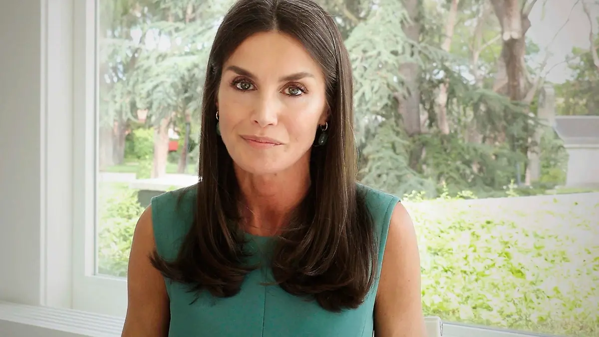 07-07-2021 Queen Letizia attends the UN Forum on Rare Diseases by videoconference at Zarzuela Palace in Madrid, Spain PUBLICATIONxINxGERxSUIxAUTxONLY Copyright: xPPEx
