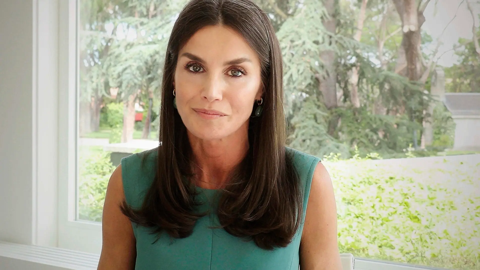 07-07-2021 Queen Letizia attends the UN Forum on Rare Diseases by videoconference at Zarzuela Palace in Madrid, Spain PUBLICATIONxINxGERxSUIxAUTxONLY Copyright: xPPEx