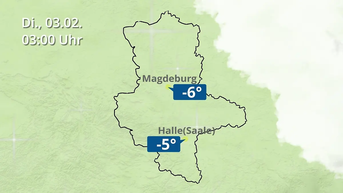 Sachsen-Anhalt: Wie wird das Wetter? Regen und Wolkenfilm für Halle und Magdeburg