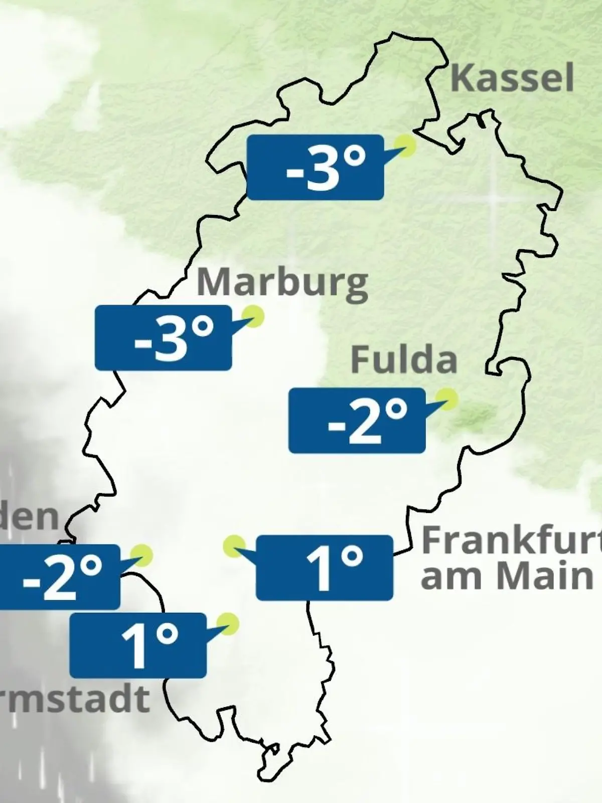 Bild zu: "Hessen: Wie wird das Wetter?"