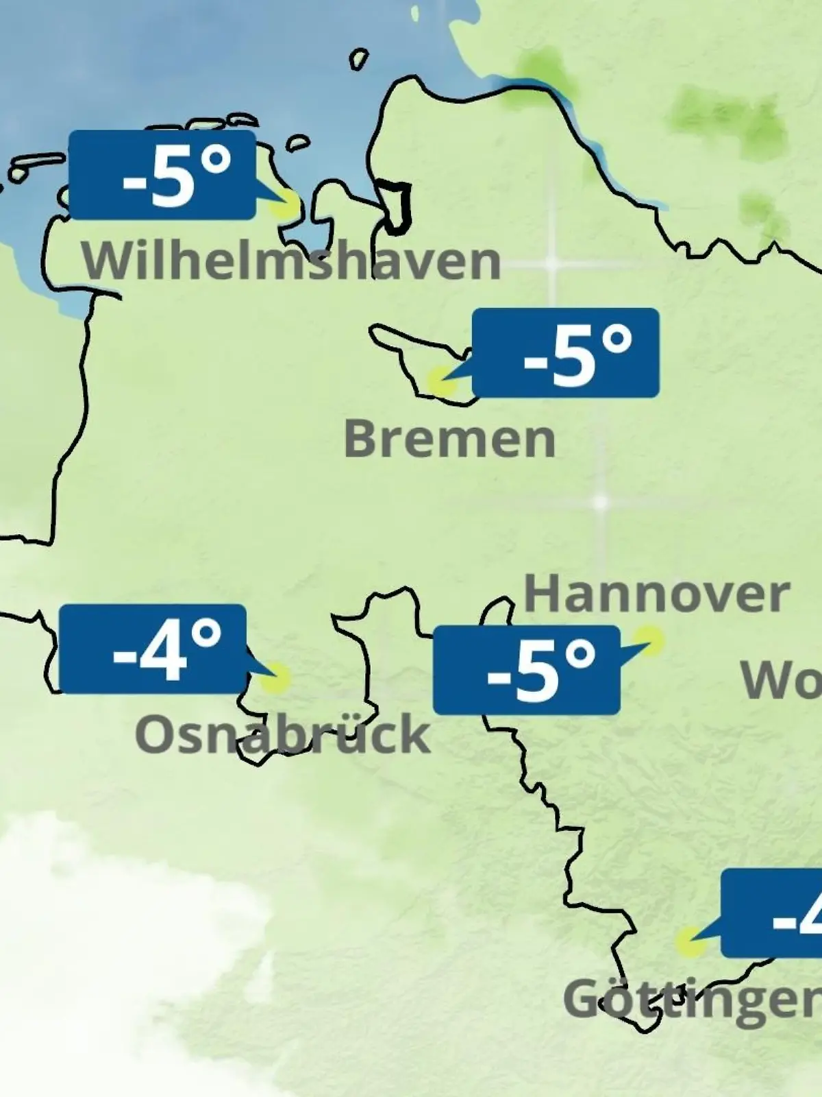 Bild zu: "Bremen und Niedersachsen: Wie wird das Wetter?"