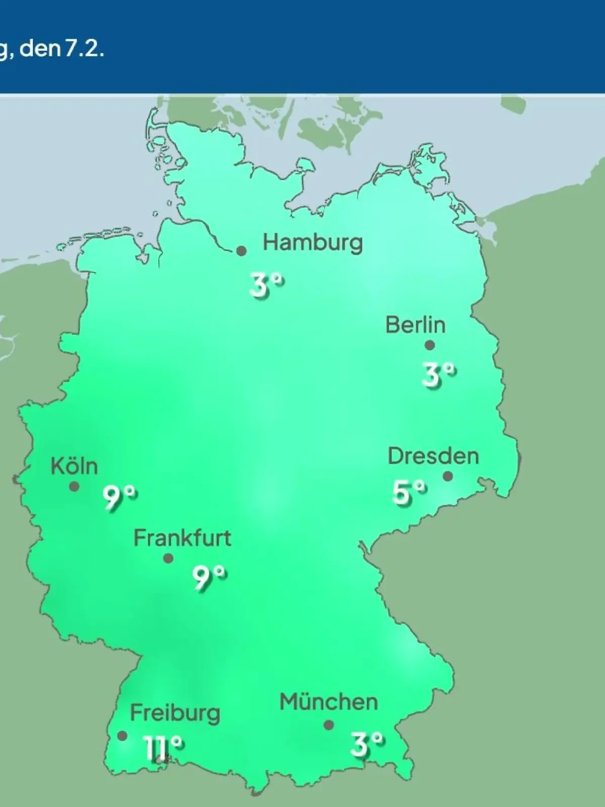Bild zu: "Im Video: Temperatur-Vorhersage"