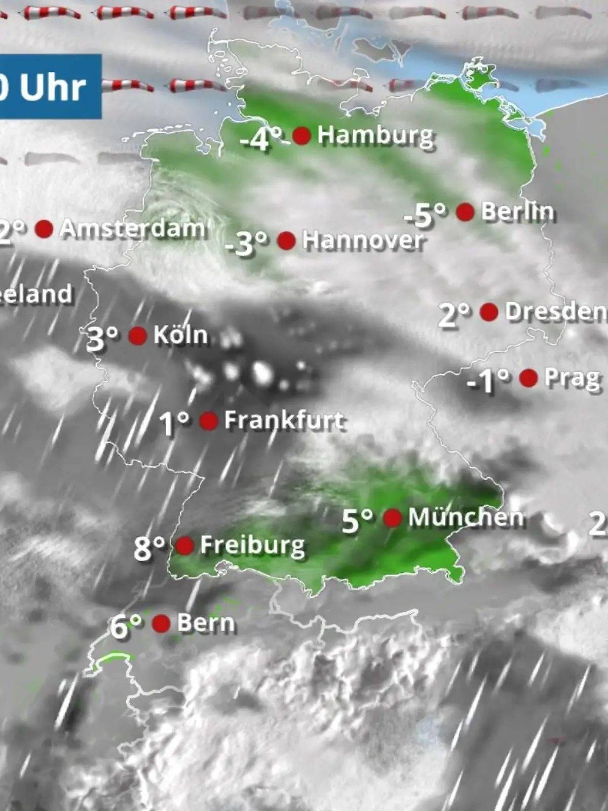 Bild zu: "Regen und Schnee im Westen Deutschlands"